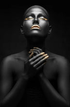 Obraz na płótnie "Złota Bogini"