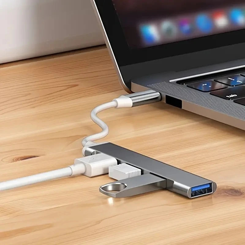 4-Portowy Hub USB Typ-C 3.0 / 3.1 OTG – szybki i praktyczny adapter