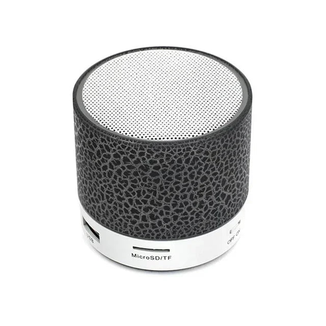 Głośnik Bluetooth Efektem Pęknięć i Oświetleniem LED