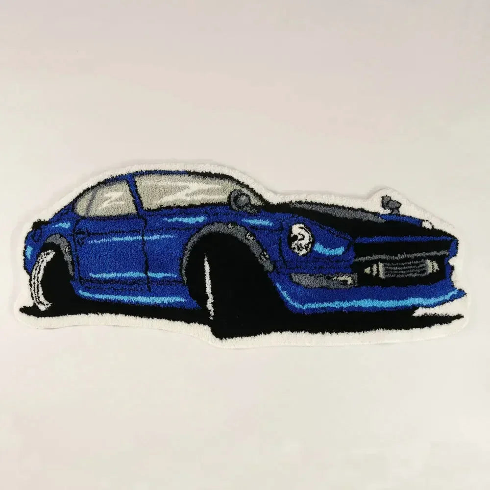 Dywan w Kształcie Samochodu z Anime