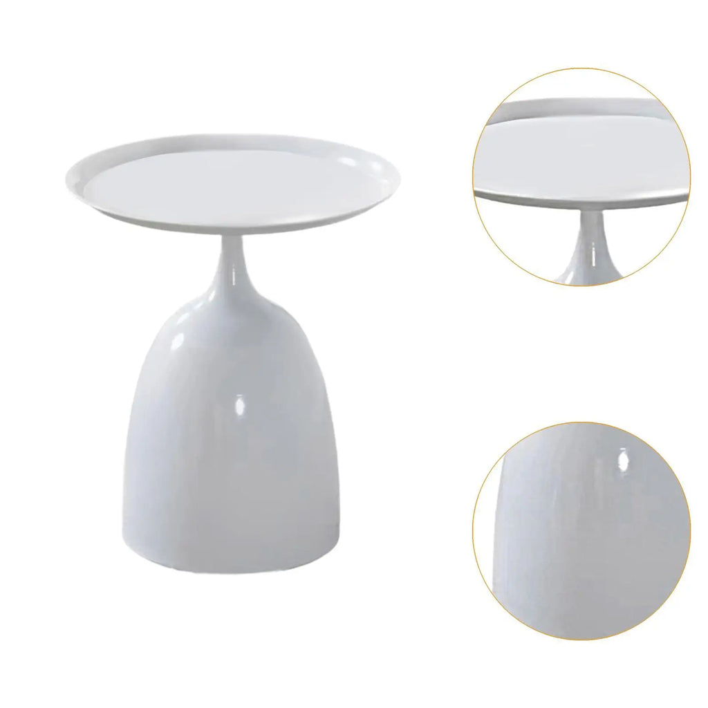 Skandynawski stolik kawowy w kształcie kieliszka