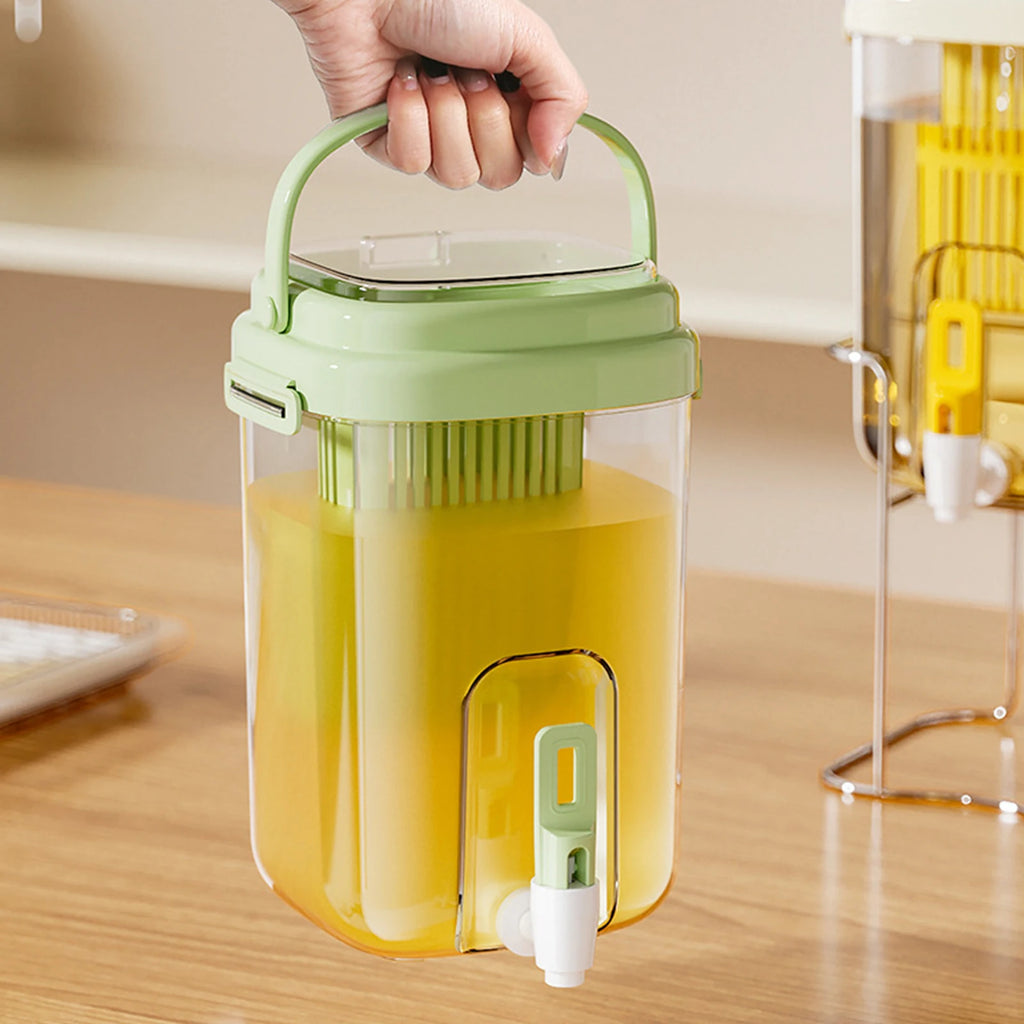 Dzbanek 2L z kranem i stojakiem - Idealny do napojów