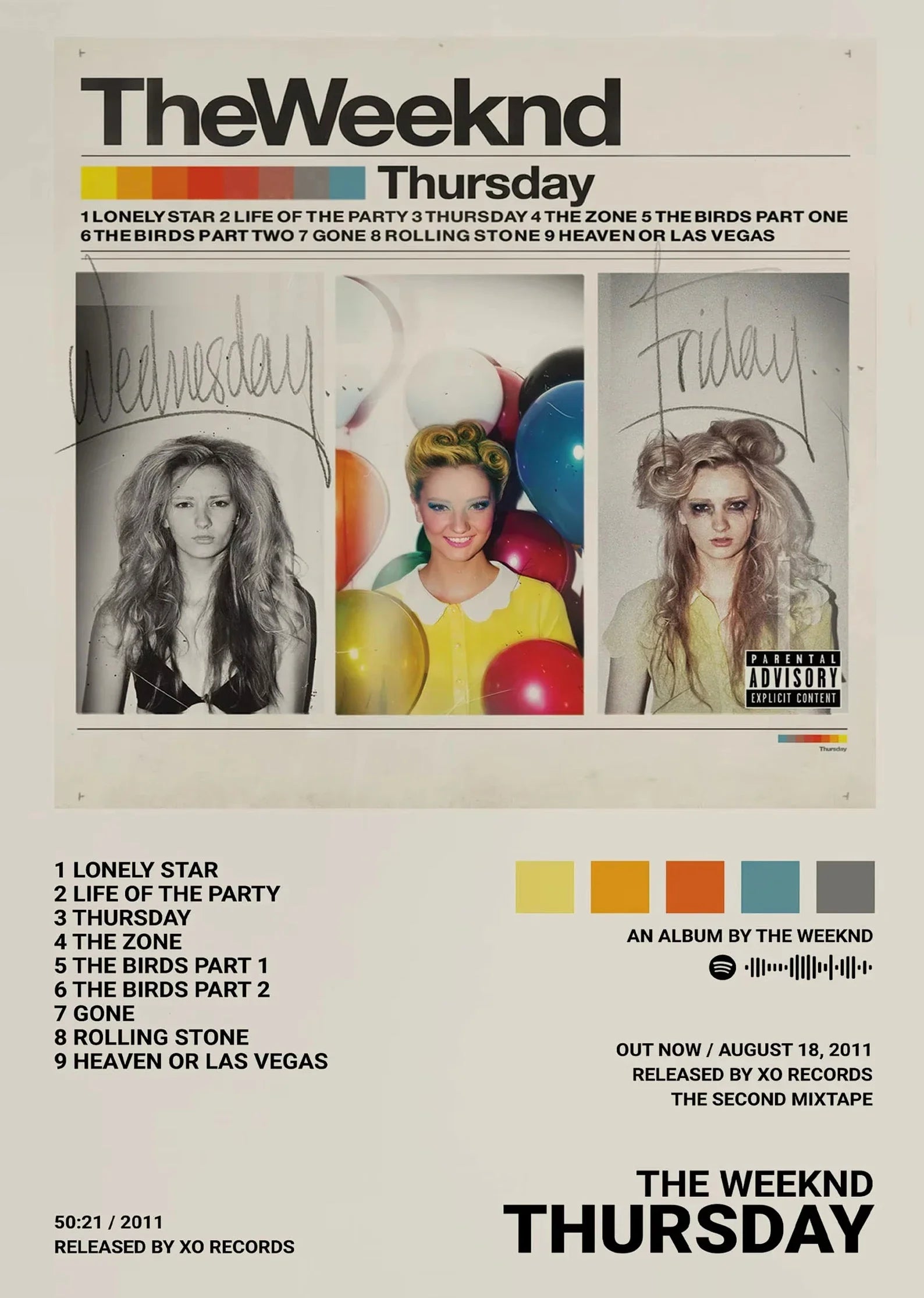 Plakat "The Weeknd"