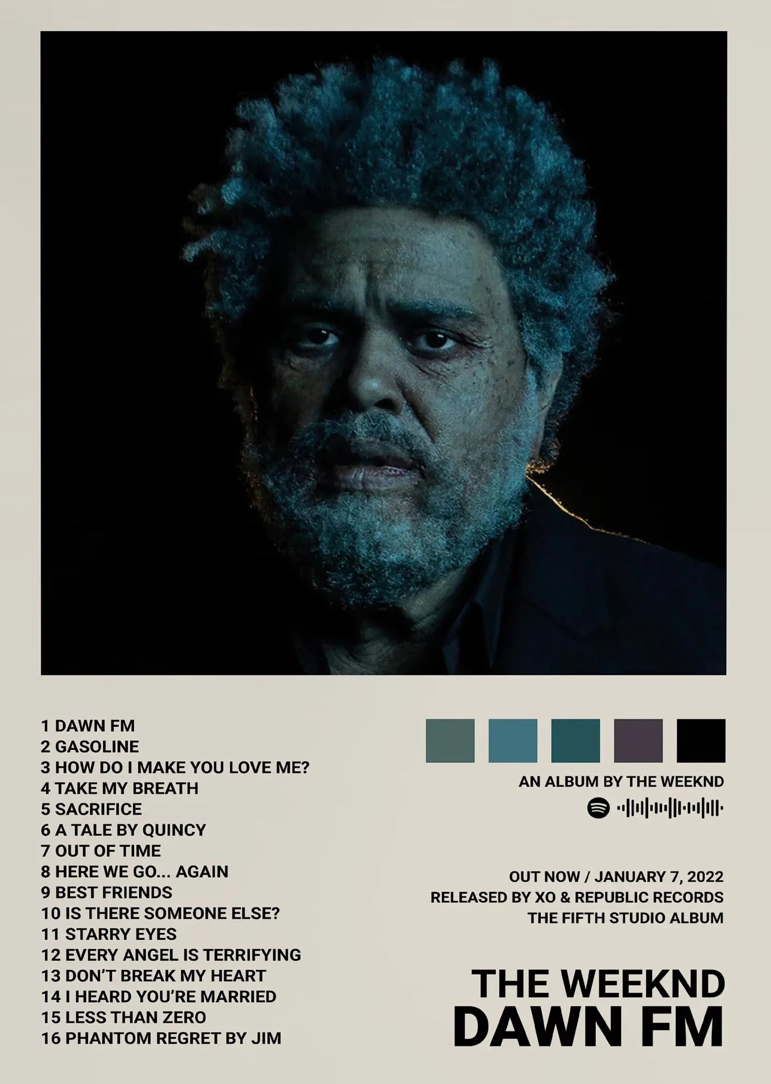 Plakat "The Weeknd"