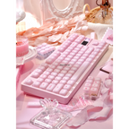 Różowa Klawiatura Mechaniczna