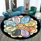 Okrągły dywanik z Pikachu i Pokeball