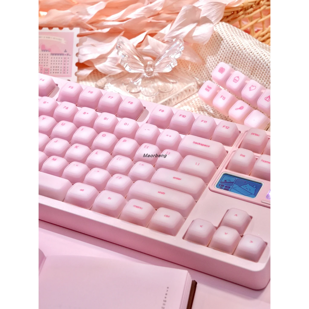 Różowa Klawiatura Mechaniczna