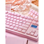 Różowa Klawiatura Mechaniczna