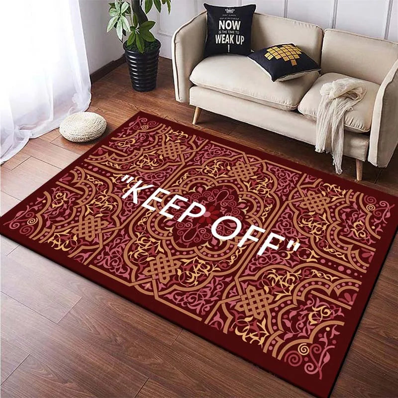 Dywan "KEEP OFF"