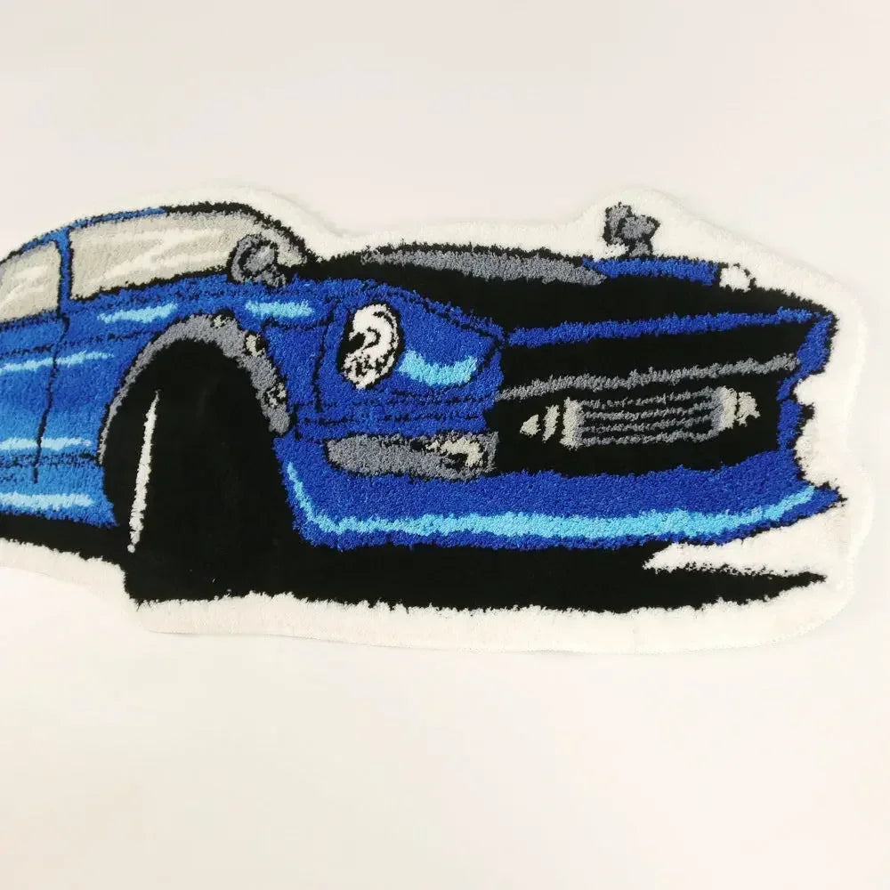 Dywan w Kształcie Samochodu z Anime