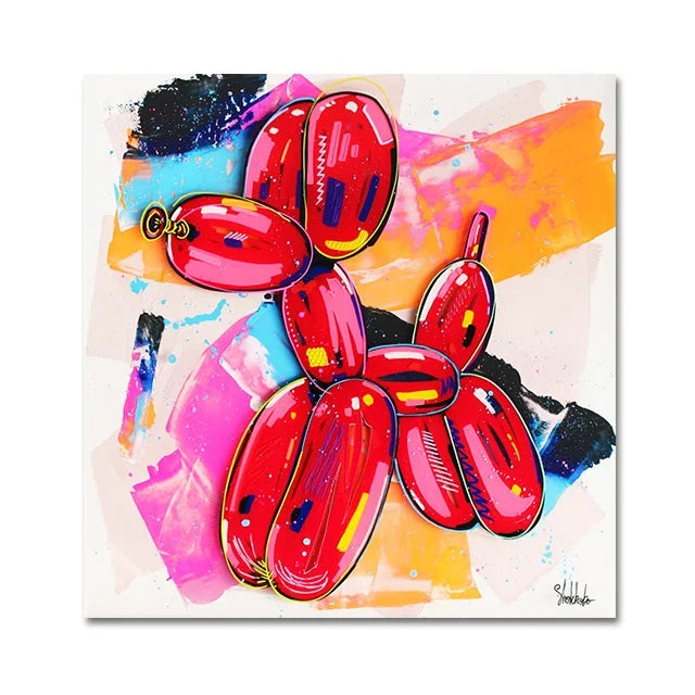 Obraz na płótnie "Balloon Dog Pop Art"