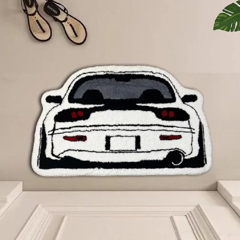 Dywan w Kształcie Samochodu z Anime