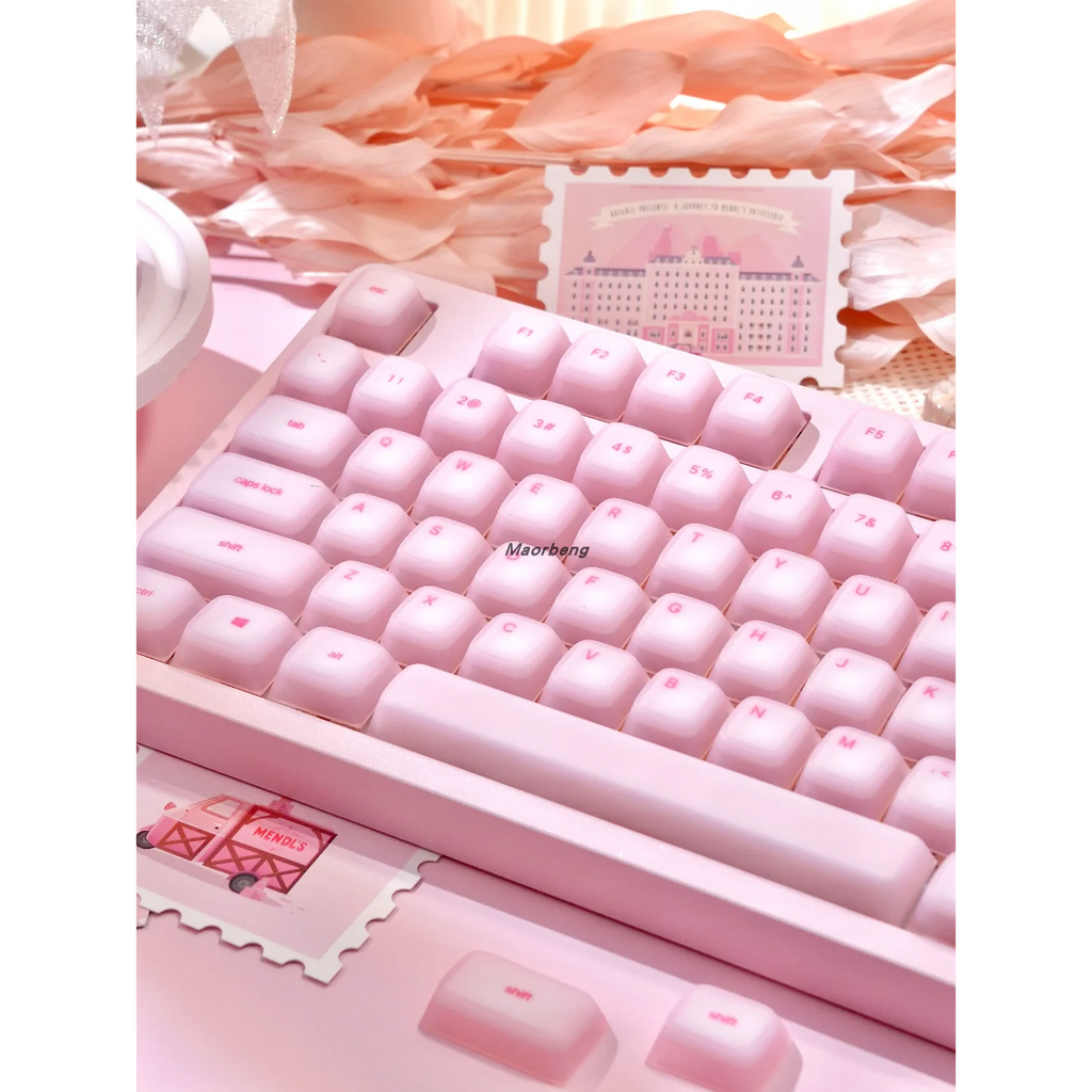 Różowa Klawiatura Mechaniczna