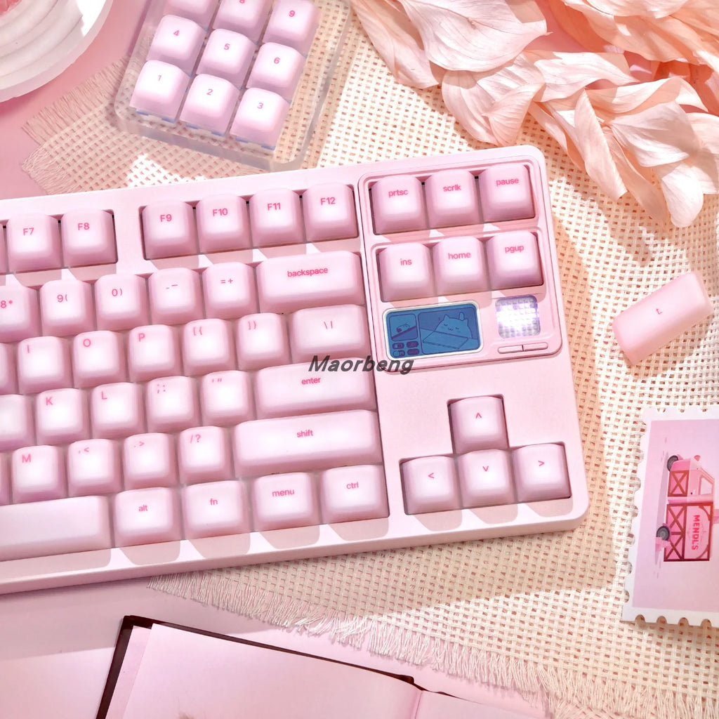 Różowa Klawiatura Mechaniczna