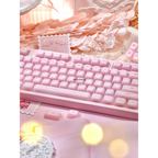 Różowa Klawiatura Mechaniczna