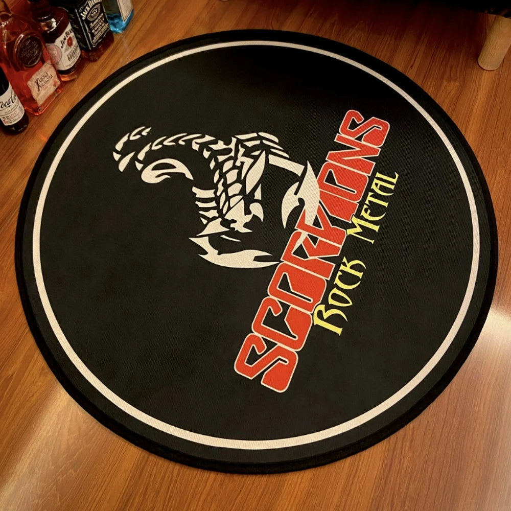 Dywan z Motywami Zespołów Rockowych