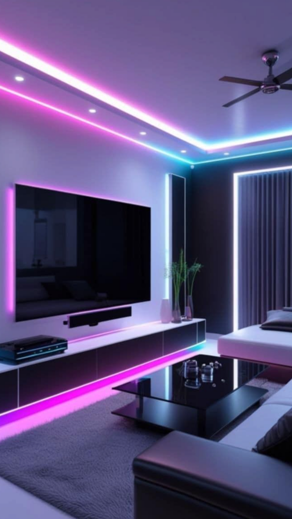 Inteligentne oświetlenie TV RGB zsynchronizowane z obrazem